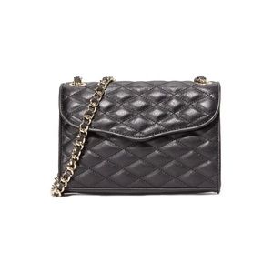 Rebecca Minkoff Mini Quilted Affair Cross-Body Bag, Black, One Size.